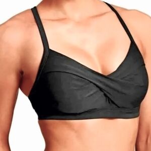 Athleta Black Bikini Top